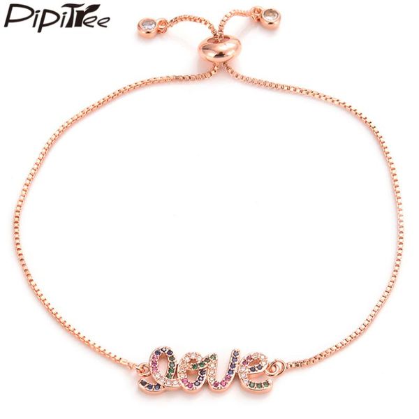 anklets pipitree romantic love letter charm bracelet multicolor cubic zirconia crystal bridal wedding bracelets for women lovers jewelry, Red;blue
anklets pipitree romantic love letter charm bracelet multicolor cubic zirconia crystal bridal wedding bracelets for women lovers jewelry, Red;blue