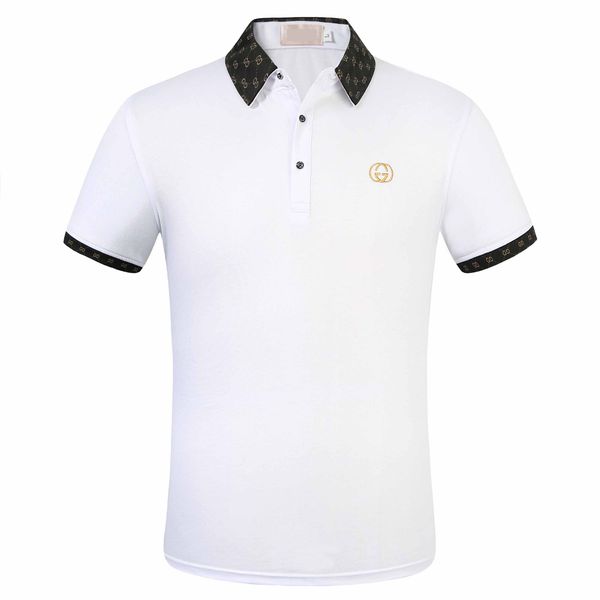 2020 new luxury designer polo men's polo shirt summer polos fashion brand men's short sleeve clothing high quality, White;black
2020 new luxury designer polo men's polo shirt summer polos fashion brand men's short sleeve clothing high quality, White;black