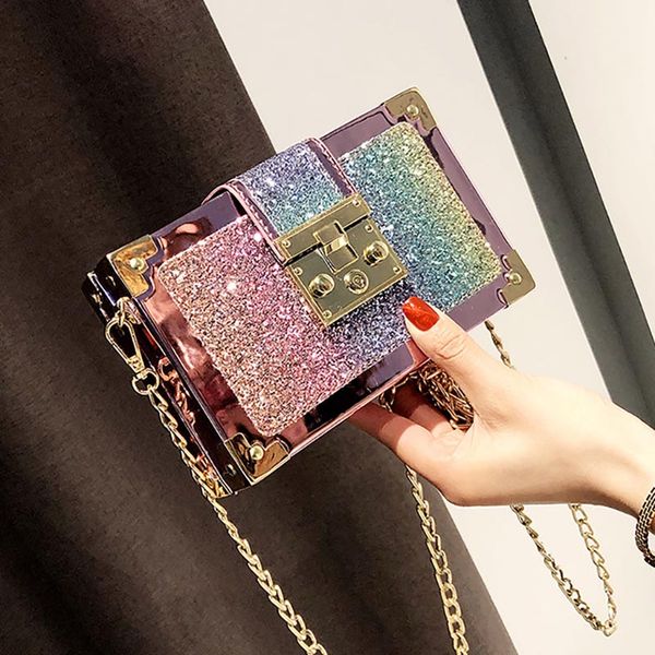 women multicolor sequins shoulder bag popular female handbag holiday pu messenger bags for lady design exquisite crossbody flap
women multicolor sequins shoulder bag popular female handbag holiday pu messenger bags for lady design exquisite crossbody flap