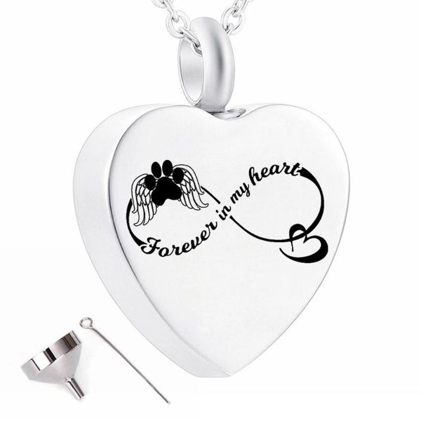 my dear pet my angel print charm cremation jewelry for ashes forever in heart keepsake memorial jewelry for urn necklace, Silver
my dear pet my angel print charm cremation jewelry for ashes forever in heart keepsake memorial jewelry for urn necklace, Silver