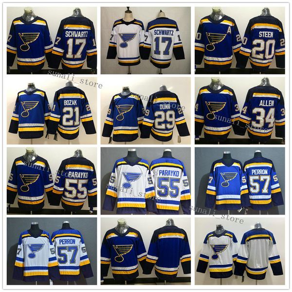 stitched men 55 colton parayko 17 jaden schwartz 20 alexander steen 34 jake allen 21 tyler bozak 29 vince dunn ice hockey jerseys, Black;red
stitched men 55 colton parayko 17 jaden schwartz 20 alexander steen 34 jake allen 21 tyler bozak 29 vince dunn ice hockey jerseys, Black;red