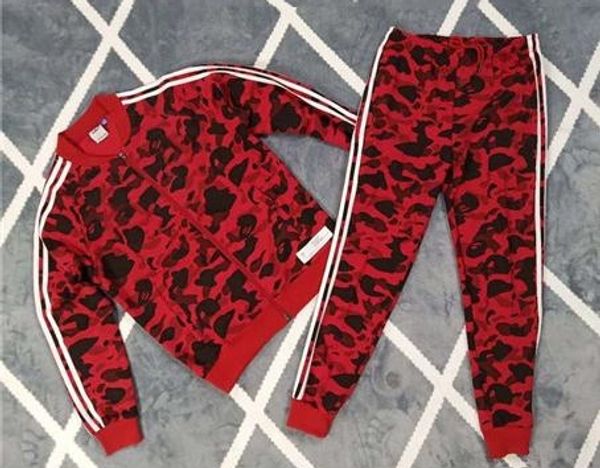 designer mens tracksuits monkey head camouflage two brands print fashion sports suits jacket + pant set running ce98204, Gray
designer mens tracksuits monkey head camouflage two brands print fashion sports suits jacket + pant set running ce98204, Gray
