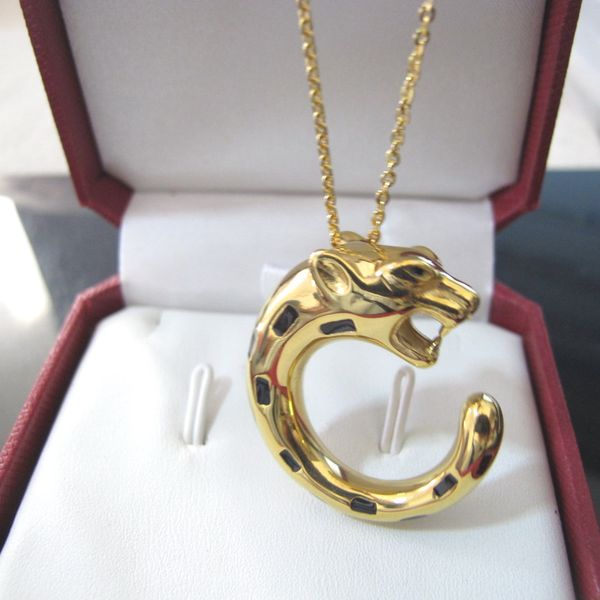 classic europe and american fashion leopard pendants copper necklaces designer 18k gold plated party jewelry for women or men, Silver
classic europe and american fashion leopard pendants copper necklaces designer 18k gold plated party jewelry for women or men, Silver