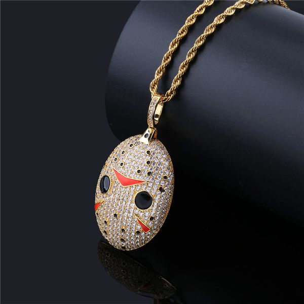 chainsaw necklace & pendant jewelry iced out cubic zircon mask chain hip hop/punk jewelry necklaces men for gift dropshipping, Silver
chainsaw necklace & pendant jewelry iced out cubic zircon mask chain hip hop/punk jewelry necklaces men for gift dropshipping, Silver