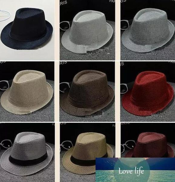 34 colors choose men women soft fedora panama hats cotton/linen straw caps outdoor stingy brim hats spring summer beach sun caps, Blue;gray
34 colors choose men women soft fedora panama hats cotton/linen straw caps outdoor stingy brim hats spring summer beach sun caps, Blue;gray