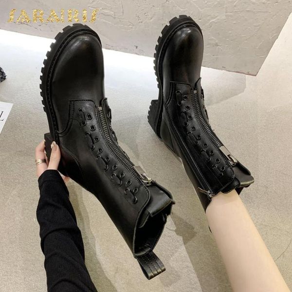 sarairis 2020 new arrivals zipper spring autumn boots women shoes platform comfortable ins shoes ladies boots female, Black
sarairis 2020 new arrivals zipper spring autumn boots women shoes platform comfortable ins shoes ladies boots female, Black