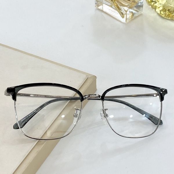 brand design large square eyeglass frame simple box casual men and women temperament plate glasses frame h00063, Black
brand design large square eyeglass frame simple box casual men and women temperament plate glasses frame h00063, Black