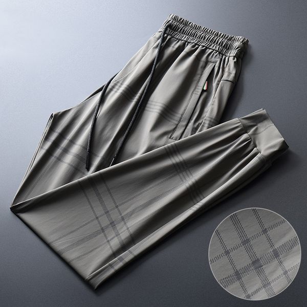 high-end silky plaid men's summer thin lightcasual elastic casual pants sports pantsquick-drying loose sports pants ijbco, Blue
high-end silky plaid men's summer thin lightcasual elastic casual pants sports pantsquick-drying loose sports pants ijbco, Blue