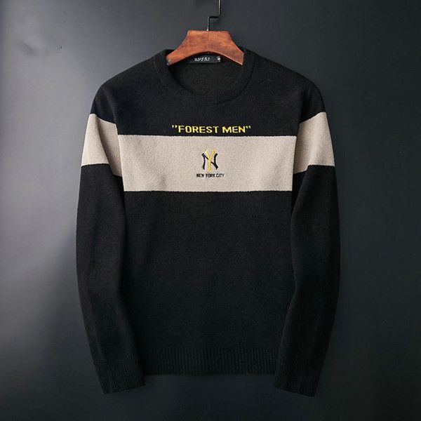 european and american men, jumper boycott, sweatshirts, round neck sweaters, high-quality comfortable casual style, fashionable men, White;black
european and american men, jumper boycott, sweatshirts, round neck sweaters, high-quality comfortable casual style, fashionable men, White;black
