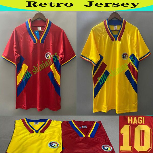 1994 top румыния hagi ретро vintage home away таиланд качество румыния ретро футбола трикотажных изделий униформы, Black;yellow
1994 top румыния hagi ретро vintage home away таиланд качество румыния ретро футбола трикотажных изделий униформы, Black;yellow