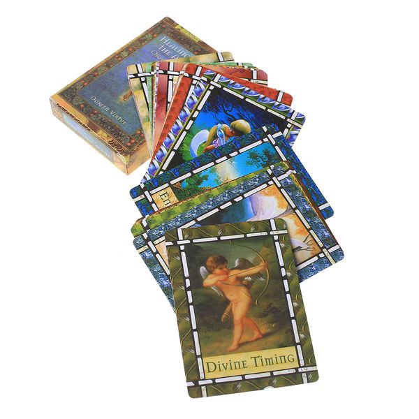 44 pcs oracle healing with the angels oracle card board deck games palying cards for party game 2020
44 pcs oracle healing with the angels oracle card board deck games palying cards for party game 2020