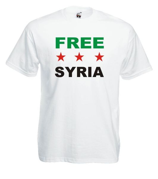 2019 shipping summer fashion 2019 syria maglia j474 t-shirt 100% cotone activism syrian respect summer men clothing
2019 shipping summer fashion 2019 syria maglia j474 t-shirt 100% cotone activism syrian respect summer men clothing