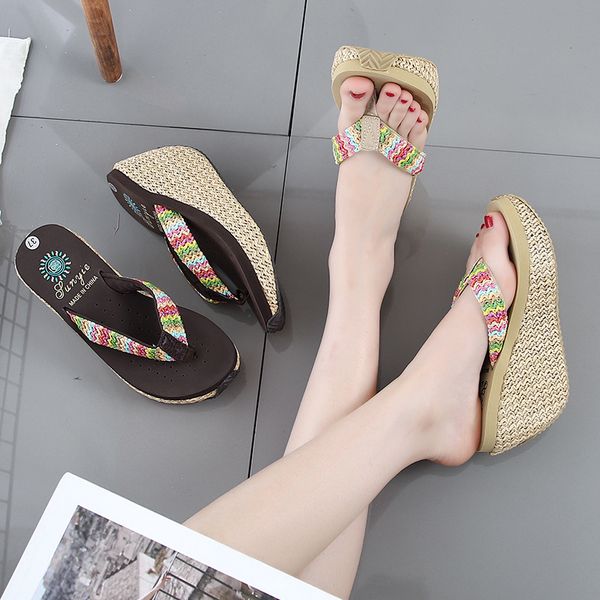 wedges heel women summer sandals rattan grass thick bottom high heel fashion ladies gladiator sandals slingback sandal, Black
wedges heel women summer sandals rattan grass thick bottom high heel fashion ladies gladiator sandals slingback sandal, Black