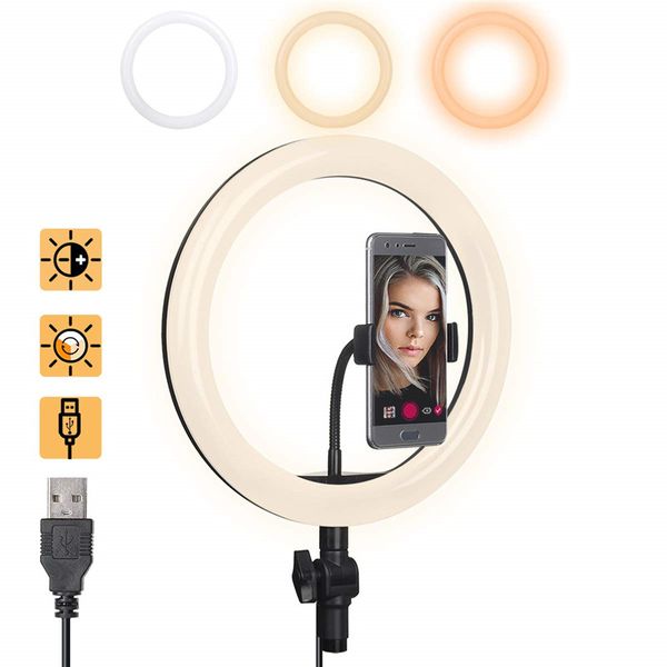 led ring light plastic soft usb adjustable 3 lights color 13 inch 3000k-5600k phone stand for makeup youtube video pgraphy
led ring light plastic soft usb adjustable 3 lights color 13 inch 3000k-5600k phone stand for makeup youtube video pgraphy