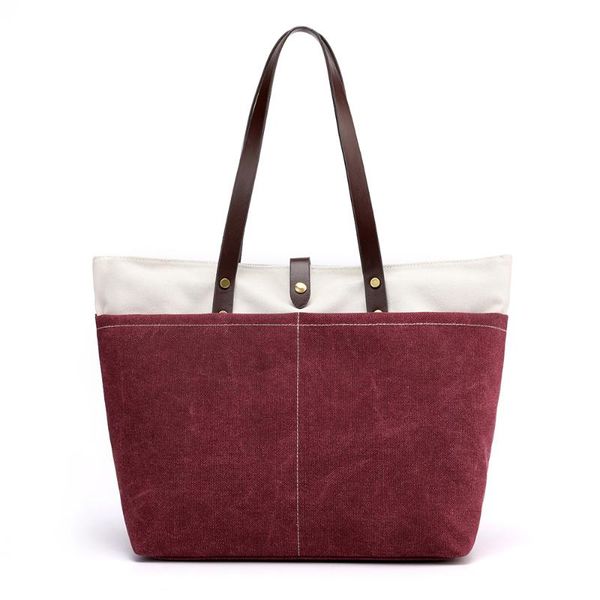 simple canvas women handbag casual totes large capacity ladies shoulder bag daily shopping girls
simple canvas women handbag casual totes large capacity ladies shoulder bag daily shopping girls