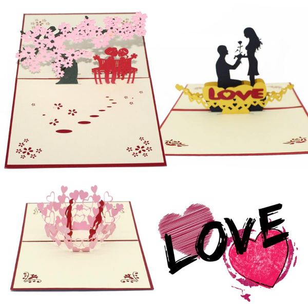 1pcs 3d up greeting cards with envelope laser cut post card for birthday christmas valentine' day party wedding decoration
1pcs 3d up greeting cards with envelope laser cut post card for birthday christmas valentine' day party wedding decoration