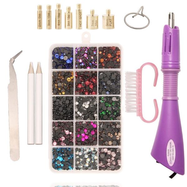 fix rhinestone applicator tool diy rapid heating wand setter tool set with 7 different sizes tips tweezers cleaning brush
fix rhinestone applicator tool diy rapid heating wand setter tool set with 7 different sizes tips tweezers cleaning brush