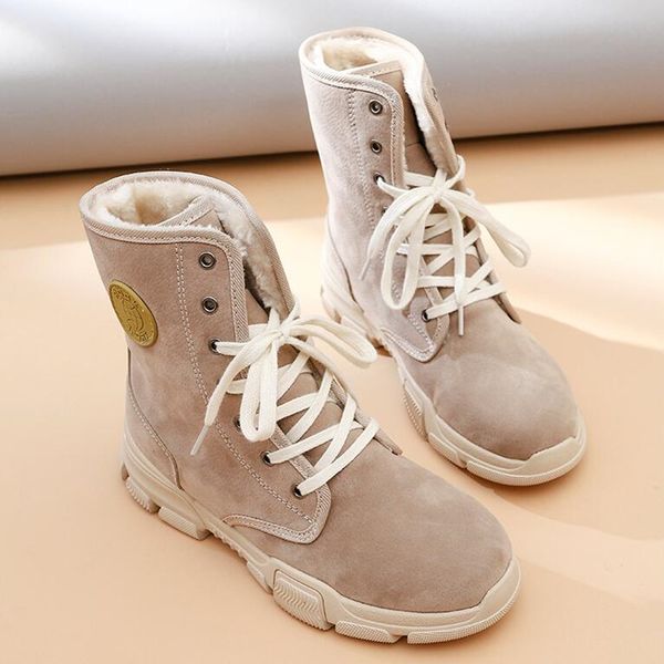 autumn winter ladies warm boots 2020 new round head fashion plush lace-up cotton shoes casual comfortable snow shoes, Black
autumn winter ladies warm boots 2020 new round head fashion plush lace-up cotton shoes casual comfortable snow shoes, Black