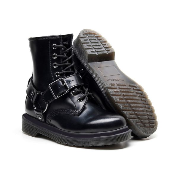 buckle designer lady motorcycle short booties martin women boots real leather round toe fashion winter shoes size 35-41, Black
buckle designer lady motorcycle short booties martin women boots real leather round toe fashion winter shoes size 35-41, Black