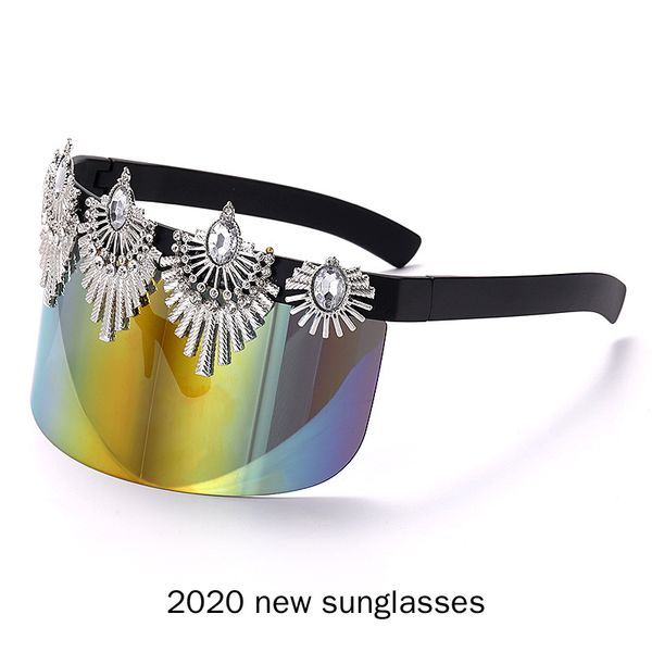 2020 new brand designer oversized sunglasses women fashion diamond big square sun glasses female driving goggles shades nx, White;black
2020 new brand designer oversized sunglasses women fashion diamond big square sun glasses female driving goggles shades nx, White;black