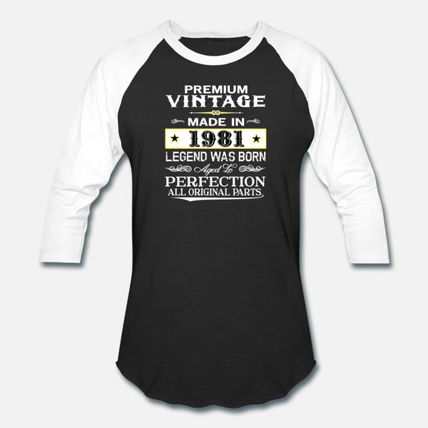 premium vintage 1981 t shirt men create 100% cotton o-neck original fitness basic spring autumn slim shirt
premium vintage 1981 t shirt men create 100% cotton o-neck original fitness basic spring autumn slim shirt
