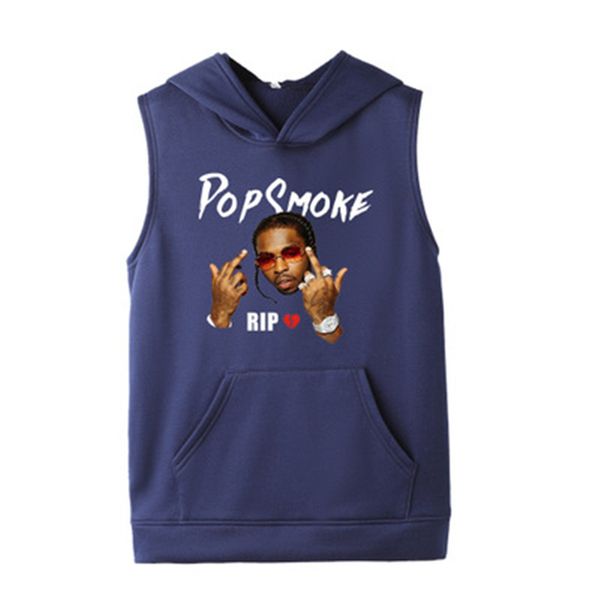 pop smok mens hoodies fashion trend sleeveless hooded sweater designer male rapper print casual solid color pullover hoodies, Black
pop smok mens hoodies fashion trend sleeveless hooded sweater designer male rapper print casual solid color pullover hoodies, Black