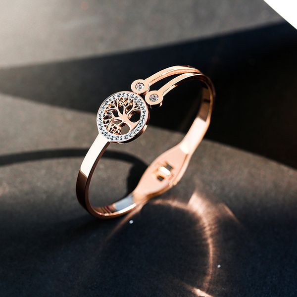 god life tree titanium steel adjustable bangle fashion jewelry rose gold bracelet concise wristlet cuff jewel women
god life tree titanium steel adjustable bangle fashion jewelry rose gold bracelet concise wristlet cuff jewel women