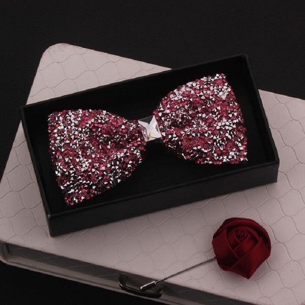 2020 new fashion men's bow ties wedding double fabric rhinestone bowtie banquet host solid color butterfly tie with gift box, Black;gray
2020 new fashion men's bow ties wedding double fabric rhinestone bowtie banquet host solid color butterfly tie with gift box, Black;gray