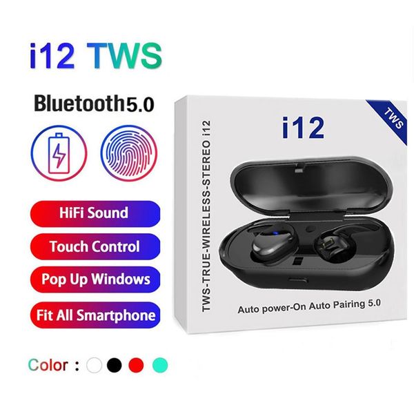 i12 tws earphones bluetooth 5.0 wireless headphones support colorful touch control wireless stereo sport headset earbuds with mic
i12 tws earphones bluetooth 5.0 wireless headphones support colorful touch control wireless stereo sport headset earbuds with mic