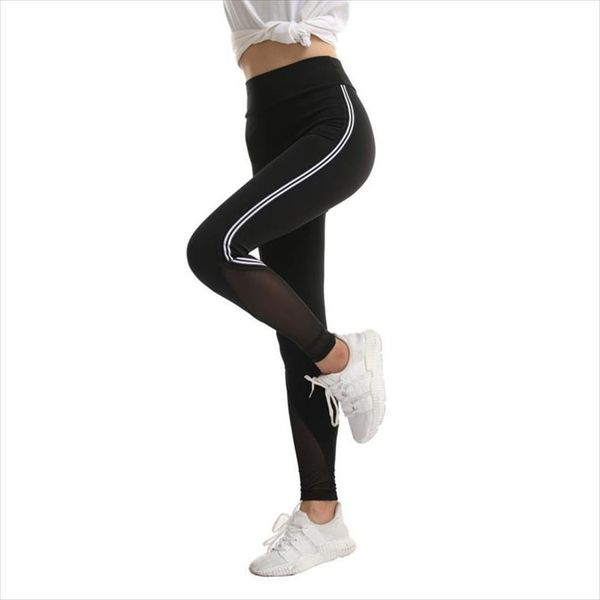 fitness leggings women white trim patchwork mesh leggins gothic mujer legins high waist activewear american original order, Black
fitness leggings women white trim patchwork mesh leggins gothic mujer legins high waist activewear american original order, Black