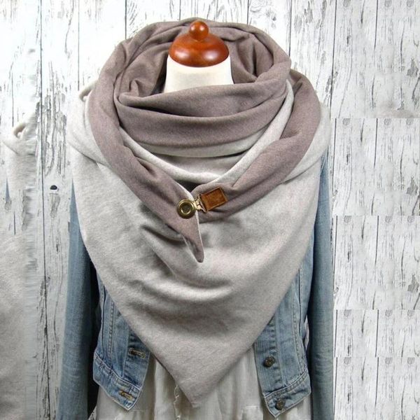 winter dropshipping shawls women shawls head women button scarf soild dot printing button soft wrap casual warm scarf, Black
winter dropshipping shawls women shawls head women button scarf soild dot printing button soft wrap casual warm scarf, Black