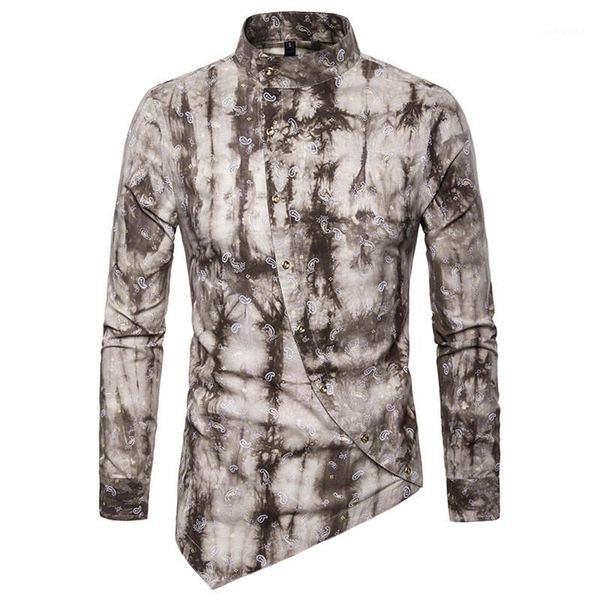 fashion european size casual shirt irregular diagonal button print shirt colorful mens mens designer shirts, White;black
fashion european size casual shirt irregular diagonal button print shirt colorful mens mens designer shirts, White;black