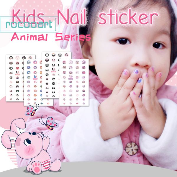 rocooart cartoon animals nail stickers for kids panda nail art decoration wraps cute manicure foil art decal child, Black
rocooart cartoon animals nail stickers for kids panda nail art decoration wraps cute manicure foil art decal child, Black