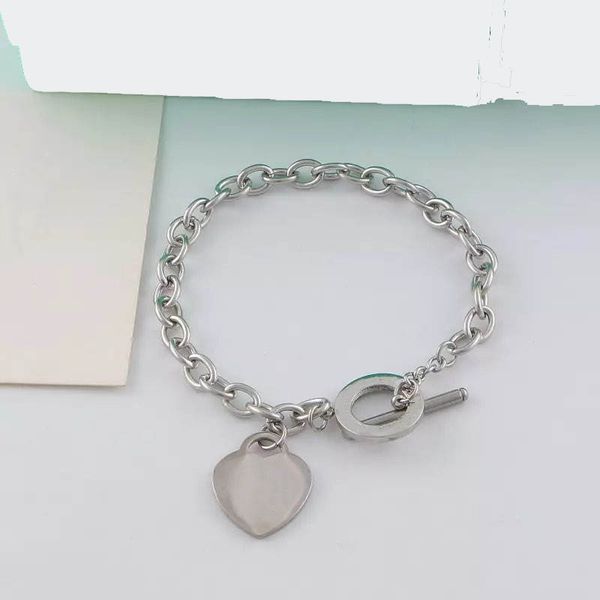 wholesale women bracelet heart charm designer jewelry 316l stainless steel never fade link chain female gift wedding bracelets, Black
wholesale women bracelet heart charm designer jewelry 316l stainless steel never fade link chain female gift wedding bracelets, Black