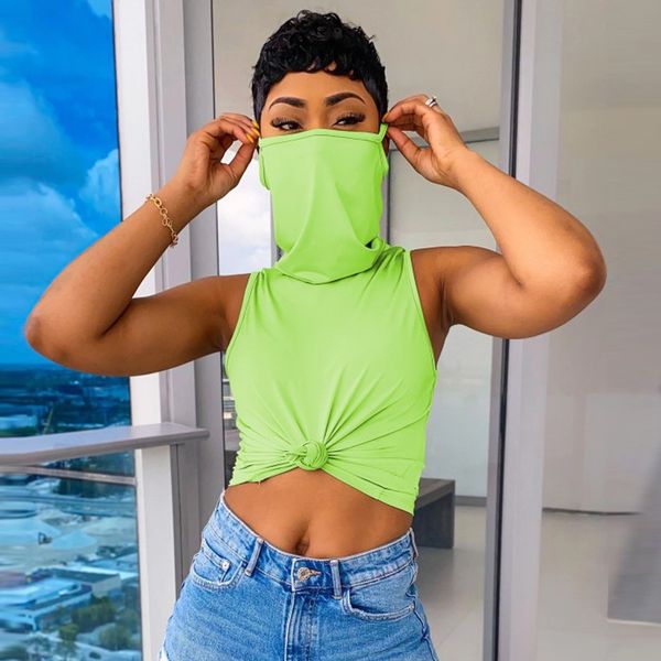 color solid summer new 2020 street female t-shirt casual vests-sleeve mask wholesale hjxqq
color solid summer new 2020 street female t-shirt casual vests-sleeve mask wholesale hjxqq