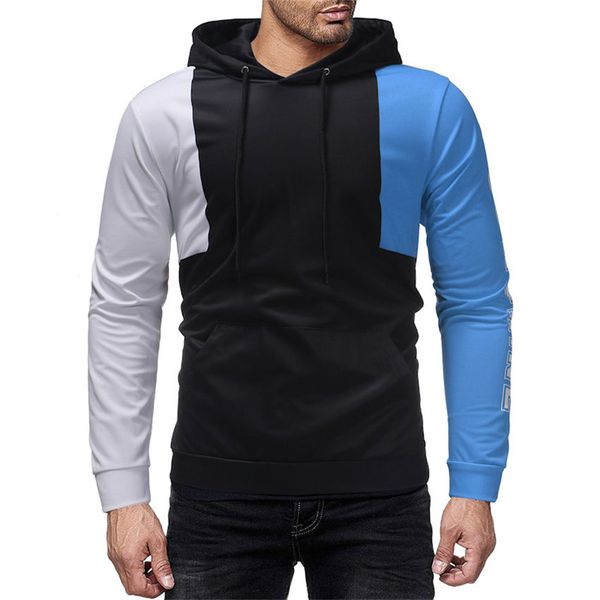 2020 printed loose homme clothes spring autumn mens hoodies patchwork color long sleeve hooded man sweatshirts casual, Black
2020 printed loose homme clothes spring autumn mens hoodies patchwork color long sleeve hooded man sweatshirts casual, Black