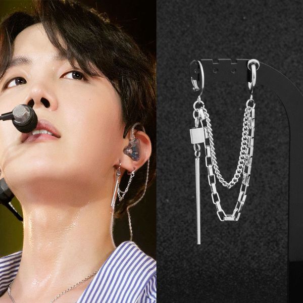 original unique men stainless steel punk style earrings clip cross tassel chain ear wrap cuff stud earring hipster grunge rock, Golden;silver
original unique men stainless steel punk style earrings clip cross tassel chain ear wrap cuff stud earring hipster grunge rock, Golden;silver