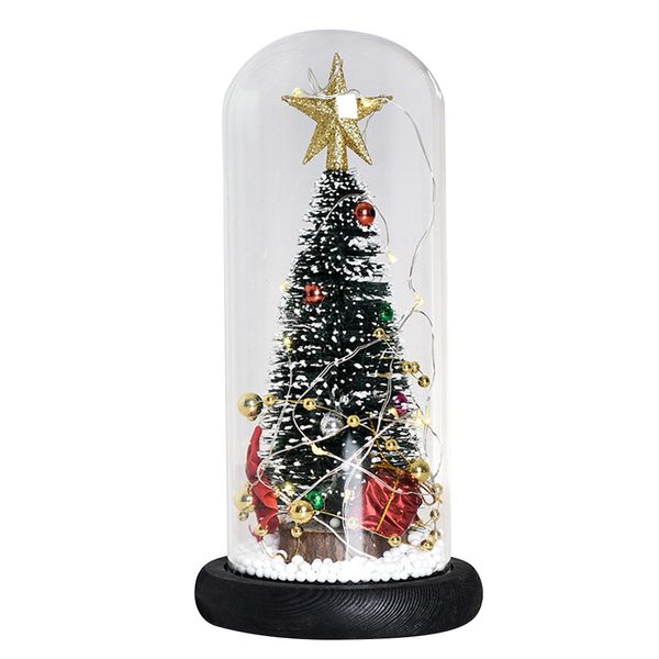 artificial decoration christmas tree in glass dome with led light artificial plants decor for home gift festive party
artificial decoration christmas tree in glass dome with led light artificial plants decor for home gift festive party