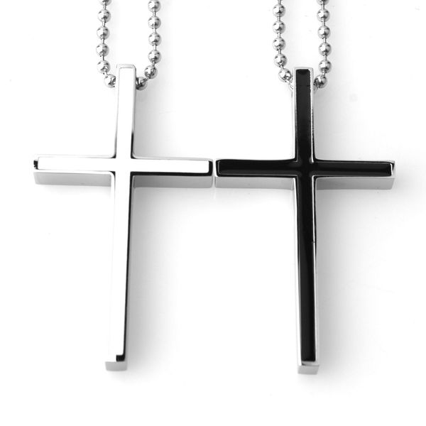 religious jewelry 54mm stainless steel titanium steel jesus cross men's necklace pendant, Silver
religious jewelry 54mm stainless steel titanium steel jesus cross men's necklace pendant, Silver