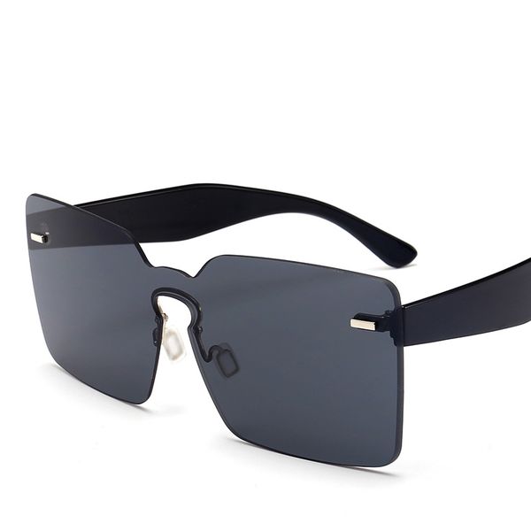 new rimless one-piece sunglasses designer trend anti-ultraviolet sunglasses fashion square one-piece sunglasses ing, White;black
new rimless one-piece sunglasses designer trend anti-ultraviolet sunglasses fashion square one-piece sunglasses ing, White;black