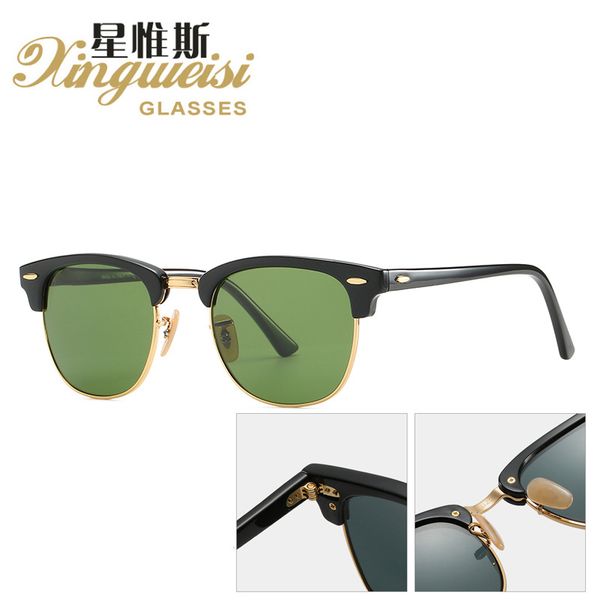sun glasses tr90 polaroid half frame goggle fashion show polarizing anti-uv retro 100 oval face uv400 pchromatic, White;black
sun glasses tr90 polaroid half frame goggle fashion show polarizing anti-uv retro 100 oval face uv400 pchromatic, White;black