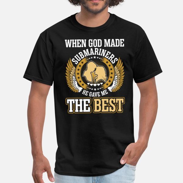 when god made submariners the t shirt men print 100% cotton s-xxxl leisure fitness comical spring vintage shirt
when god made submariners the t shirt men print 100% cotton s-xxxl leisure fitness comical spring vintage shirt