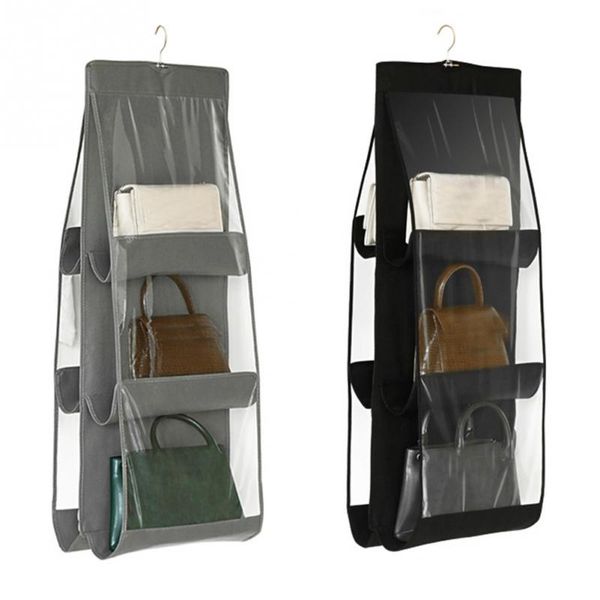 dust proof space saving purse clutch handbag organizer with hook 6 pockets folding wardrobe pvc home hanging storage holder
dust proof space saving purse clutch handbag organizer with hook 6 pockets folding wardrobe pvc home hanging storage holder