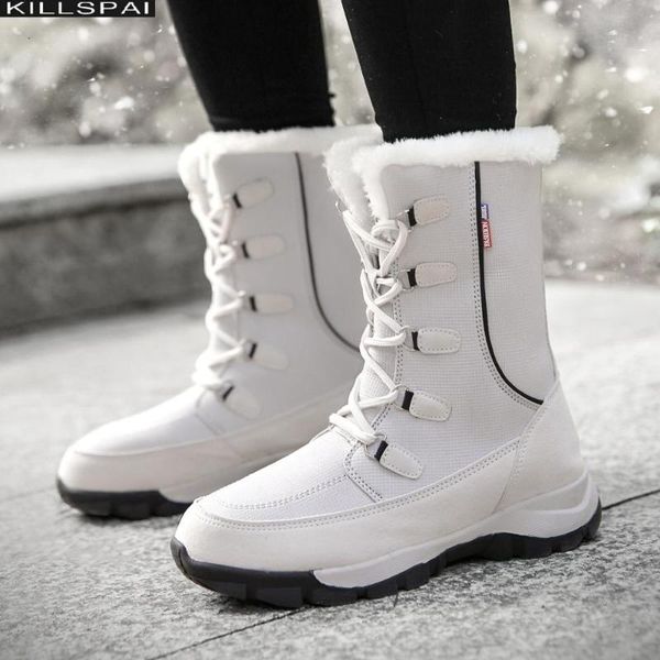 boots killspai winter waterproof women snow women's shoes for woman booties mid-calf warm fur plush velvet russia big size 41 42, Black
boots killspai winter waterproof women snow women's shoes for woman booties mid-calf warm fur plush velvet russia big size 41 42, Black