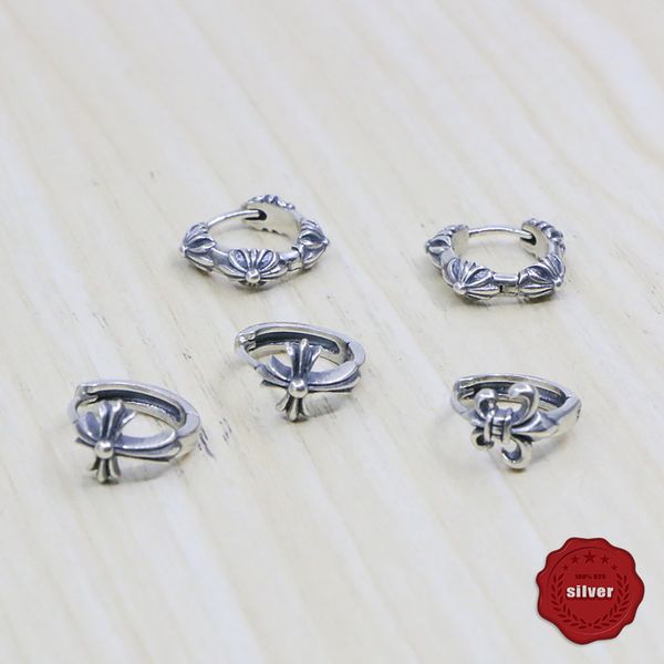 100% s925 sterling silver earrings street personality jewelry cross anchor punk couple hip-hop style fashion classic gift for lover
100% s925 sterling silver earrings street personality jewelry cross anchor punk couple hip-hop style fashion classic gift for lover
