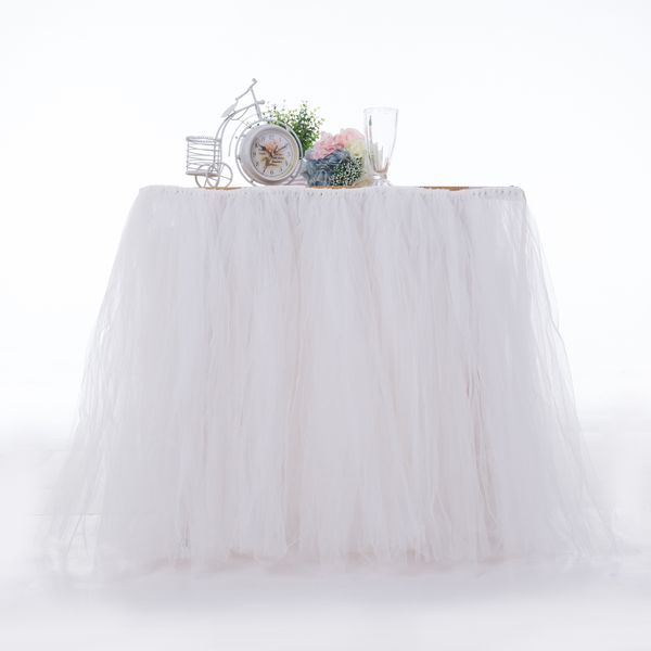 net yarn table skirt tableware for tutu wedding party baby shower birthday decoration
net yarn table skirt tableware for tutu wedding party baby shower birthday decoration