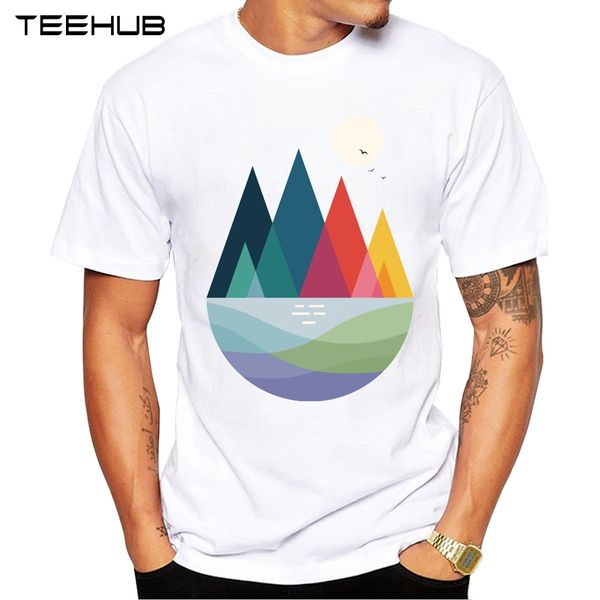 2019 teehub лето мужская мода gemeotric mountain printed t-shirt с коротким рукавом популярные дизайн tops новизна tee
2019 teehub лето мужская мода gemeotric mountain printed t-shirt с коротким рукавом популярные дизайн tops новизна tee