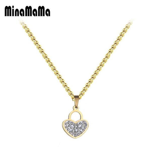 fashion stainless steel crystal heart pendant necklace for woman charm love heart necklace gifts girlfriends, Silver
fashion stainless steel crystal heart pendant necklace for woman charm love heart necklace gifts girlfriends, Silver