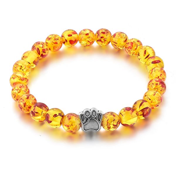 natural crystal yelllow beads bracelet women dog classic beaded bracelets for women new 2020, Black
natural crystal yelllow beads bracelet women dog classic beaded bracelets for women new 2020, Black