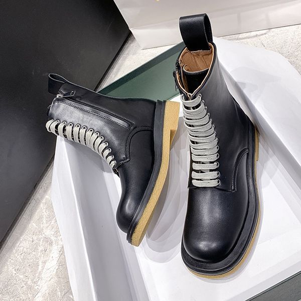 women 2020 new winter leather warm fur booties british lace retro trend women naked boots boots female botas, Black
women 2020 new winter leather warm fur booties british lace retro trend women naked boots boots female botas, Black